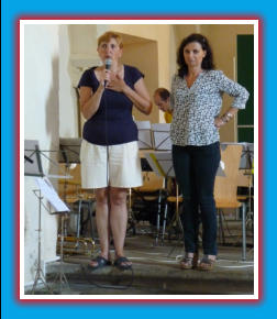 Harmonie de Saint-Cyr - Stage de musique - Mireille Baldacchino et Nathalie Cadillon 