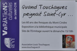 Variations culturelles de Saint-Cyr - Ouverture - 31 mai 2012, quand Touchagues peignait Saint-Cyr