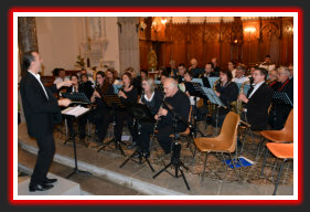 Saint-Marcel-ls-Annonay, le 1er janvier - Concert en Ardche avec les accordonistes Vivarois