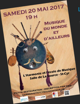 Harmonie de Saint-Cyr - Affiche de la Fte de l'Ecole